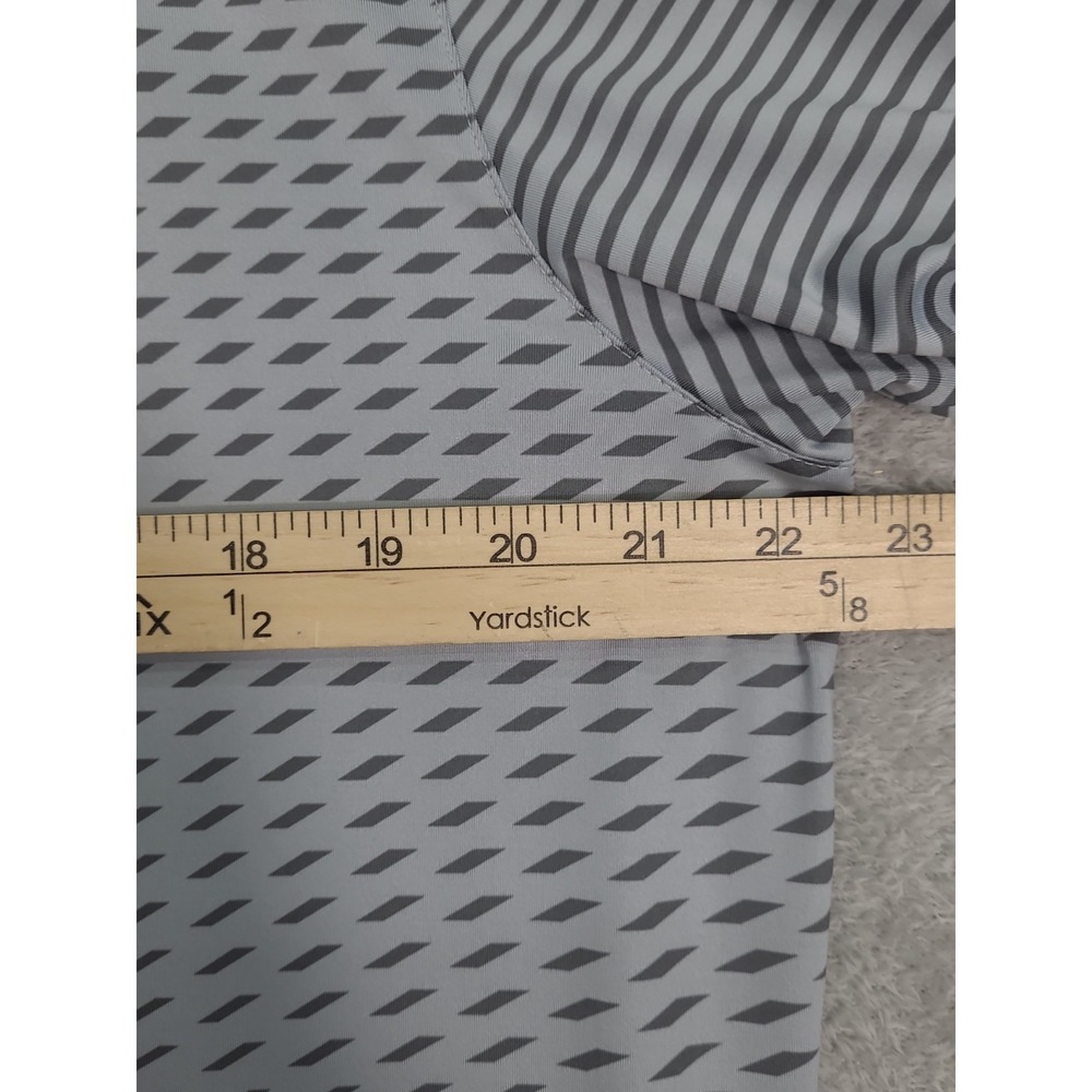 Puma Golf Polo DryCell Gray Short Sleeve Stretch Golf Shirt Mens Size Medium - Picture 10 of 15